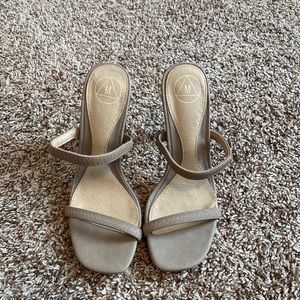 Taupe sandals